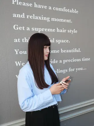 ロング Nagumo Mizukiのヘアスタイル