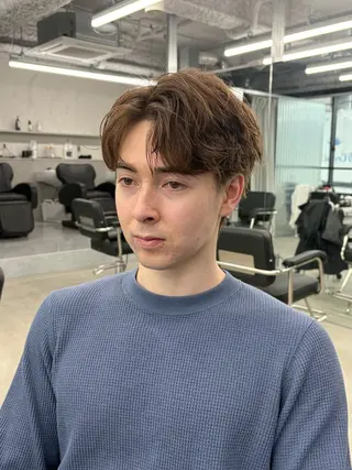 ショート メンズ 眞鍋恭輔 本日空きありのヘアスタイル