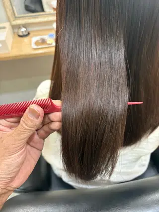 セミロング 白鳥 正孝のヘアスタイル