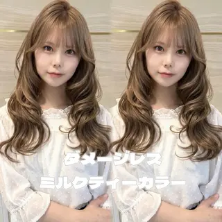 ロング カラー 🎀りな🎀透明感 カラー特化大宮のヘアスタイル