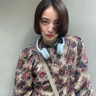 ミディアム ブロンド/ブリーチ 【SITY.】のヘアスタイル