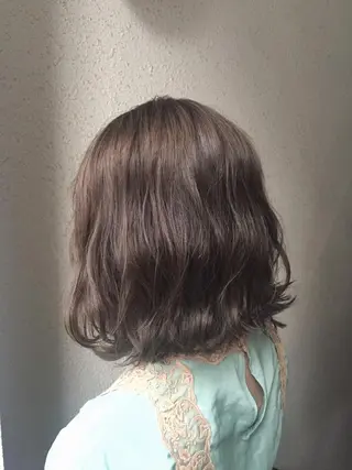 ミディアム カラー パーマ ヘアアレンジ メンズ キッズ ネイル マツエク・マツパ 新宿/髪質改善/ 美髪矯正✨浅江通友のヘアスタイル