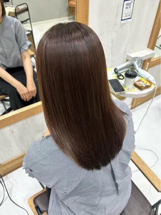 ミディアム 石川 明音のヘアスタイル