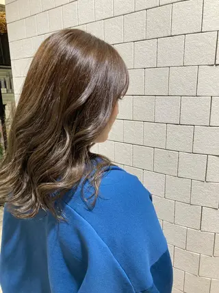 ロング カラー 萩原 琳之祐のヘアスタイル