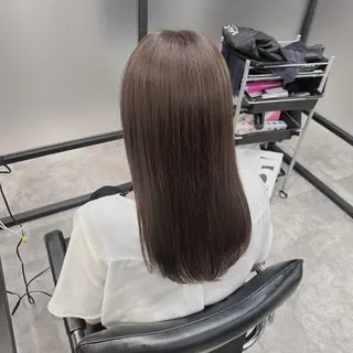 セミロング カラー ダブルカラー｜ なおき｜池袋美容師のヘアスタイル