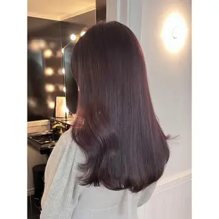 ロング カラー miyu /トレンド カラー×艶髪のヘアスタイル