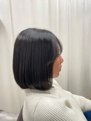 ミディアム 関根 萌花のヘアスタイル
