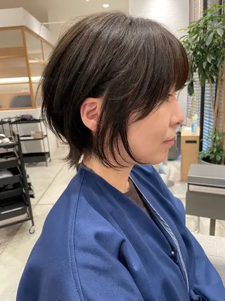 ショート 髪質改善&美髪矯正 専門美容師:植原瑞樹のヘアスタイル