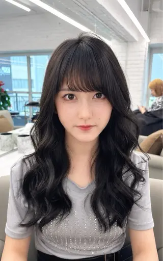 セミロング カラー ヘアアレンジ ✨綺麗が続くカット ✨/星野六三四のヘアスタイル