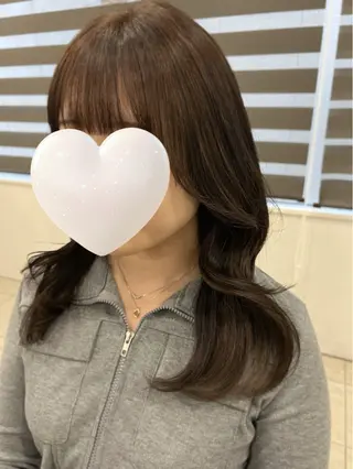 ミディアム カラー 🫧うる艶ヘアー🫧 Yukaのヘアスタイル