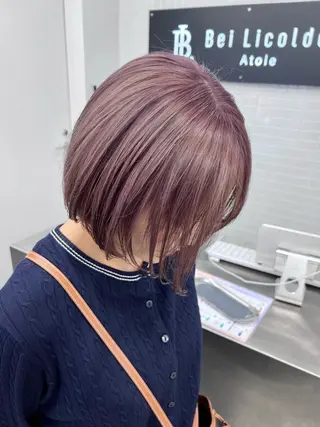 ショート カラー ベイリコルド　アトリ 店長　宮城一真のヘアスタイル