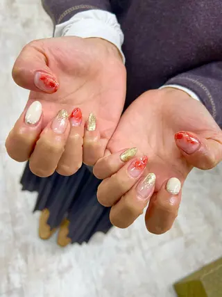 ネイル 吉田 里菜のネイルデザイン