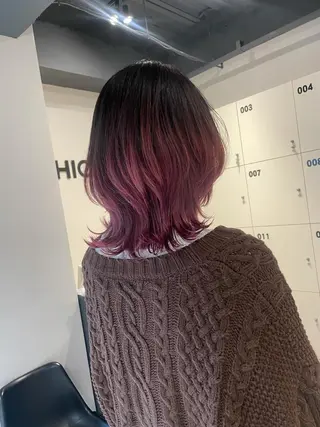 ショート カラー ブリーチ👩🦳/ ✂︎MANAMIのヘアスタイル