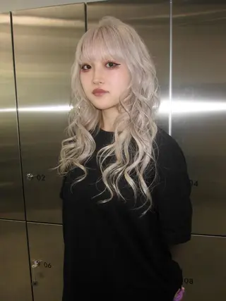 ロング カラー 天神大名/カラー特化 レイヤー/似合わせのヘアスタイル