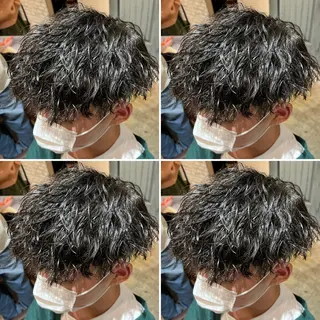 パーマ メンズ メンズパーマ特化 望月謙二郎のヘアスタイル