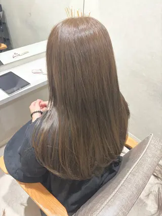 ロング カラー N°大分透明感カラー 三浦のヘアスタイル