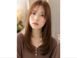ロング カラー 鈴木 はるかのヘアスタイル