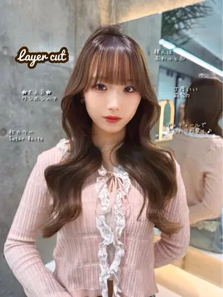 ロング ゆーだい🇰🇷韓国 🇰🇷×髪質改善のヘアスタイル