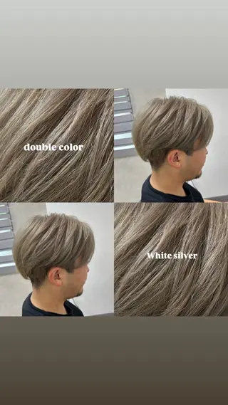 カラー White stone 今村光希のヘアスタイル