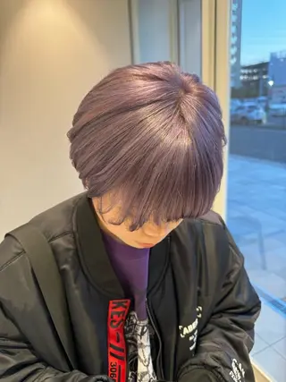 ショート カラー ✂️似合わせの魔術師 石田一樹✂️のヘアスタイル