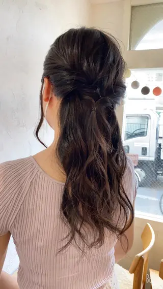 ヘアアレンジ 北24条　髪質改善 MIYAのヘアスタイル