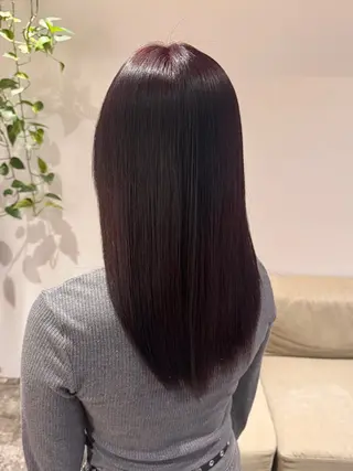 カラー 𝐌𝐢𝐮♥透明感 カラー♥のヘアスタイル