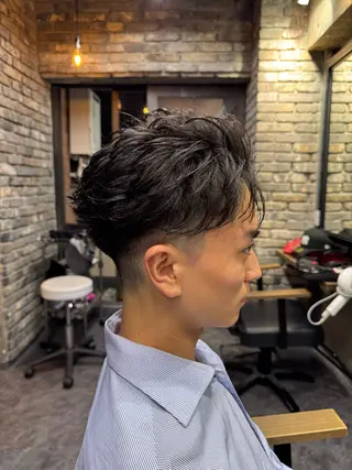 ショート メンズ 渋谷 【メンズ特化】ナゴムのヘアスタイル