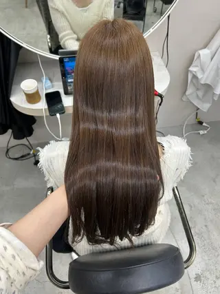 ロング カラー 自由が丘/艶カラー / ひなた🌼🌸のヘアスタイル
