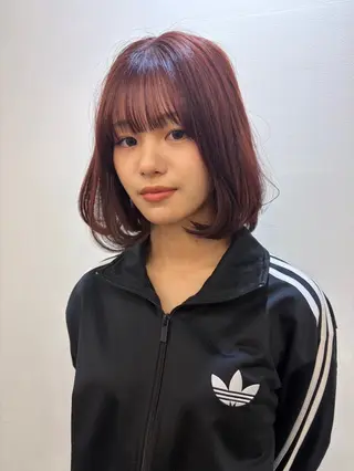 ショート ness/rina /透明感カラーのヘアスタイル