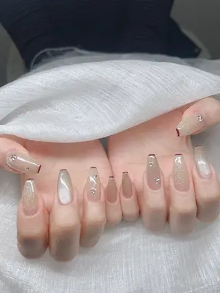 ネイル Lee Nails チップ長さだし専門店のネイルデザイン