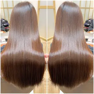 ロング カラー 髪質改善特化 ESSENCIAのヘアスタイル