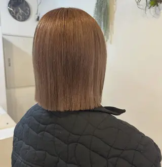 カラー Sherry/R 三川町　木村祐里奈のヘアスタイル