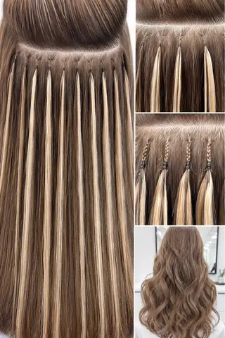 ロング カラー ササ キのヘアスタイル