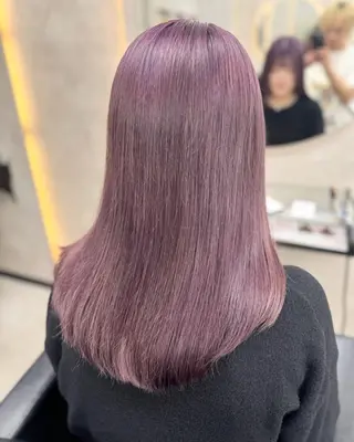 ミディアム ケアブリーチ🌺 透明感🪽とわのヘアスタイル