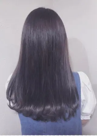 セミロング カラー メンズ FUKUSHIMAのヘアスタイル