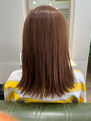 セミロング 小鴨 美佳のヘアスタイル