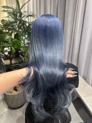 ロング カラー 💋ハイトーンデザイ ンヘア💋A'nyuのヘアスタイル