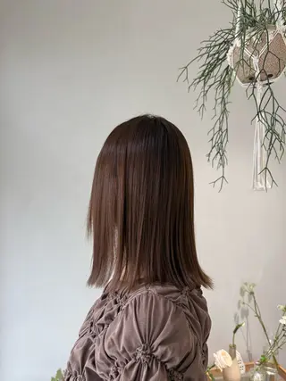 セミロング カラー 暖色/透明感カラー 🌷荘司まゆり🌷のヘアスタイル