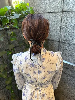 ヘアアレンジ one  chair natsumiのヘアスタイル