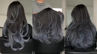 セミロング AYAKA 下北沢suuのヘアスタイル
