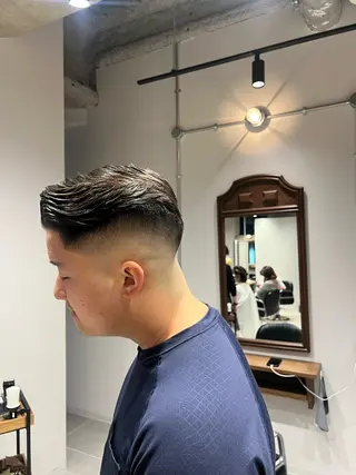 ショート メンズ 渡邉 真也のヘアスタイル