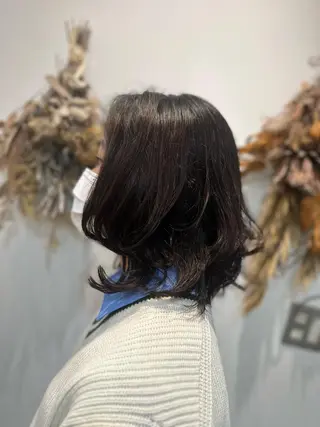ミディアム Flor 上大岡 🌱山本一葉🌱のヘアスタイル