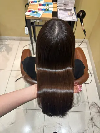 ロング カラー 透明感ダブルカラー/ レイヤー💕miyuのヘアスタイル