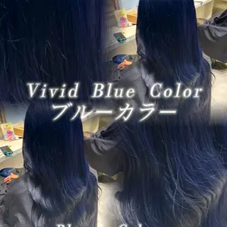 ロング カラー ハイトーン/ブリーチ 💙みずき💙のヘアスタイル