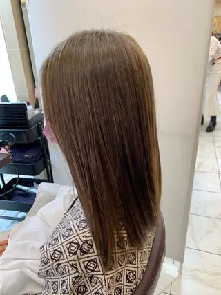 ロング カラー 千葉 香奈のヘアスタイル
