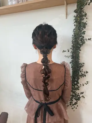 ヘアアレンジ モテhair♡.* ﾏﾂｴｸ/さくら🍨のマツエク・マツパデザイン