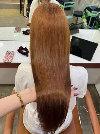 ロング カラー Sanaダブルカラー ✨️パルコ徒歩1分のヘアスタイル