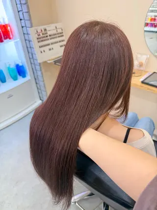 ロング 🍒透明感カラー /ダブルカラー🍒のヘアスタイル