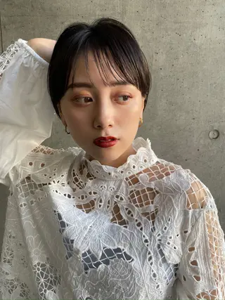 ショート SNS撮影用 髪質改善モデル募集のヘアスタイル