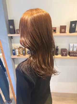 セミロング ROCCO アイナ/ レイヤー透明感カラーのヘアスタイル